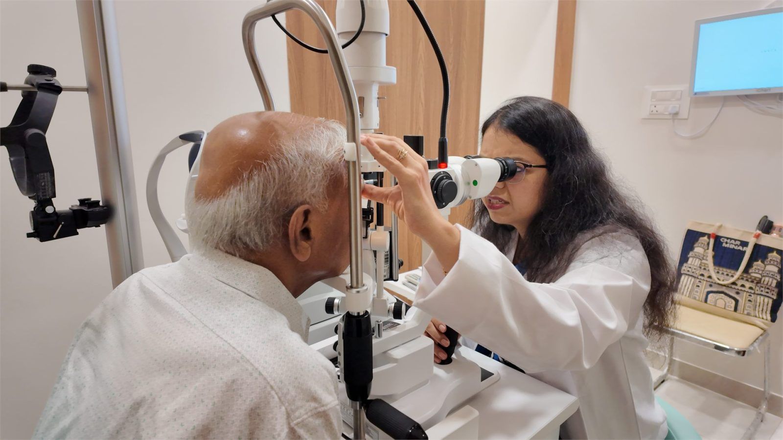 Doctor consulting with a patient