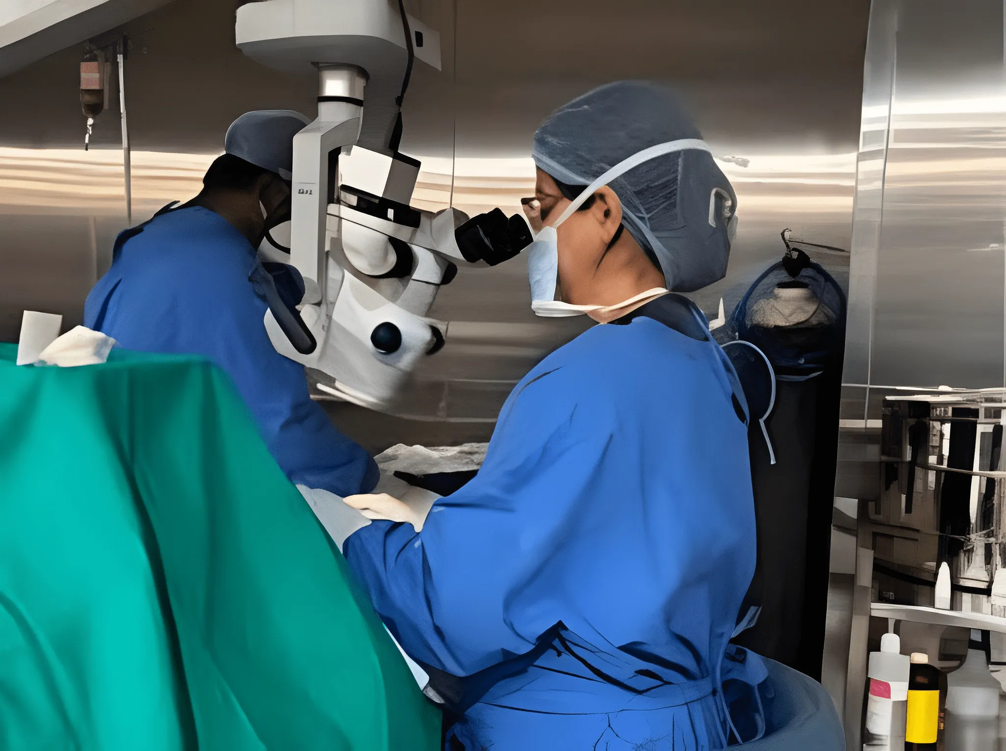 Advanced eye examination by a Pune cornea specialist
