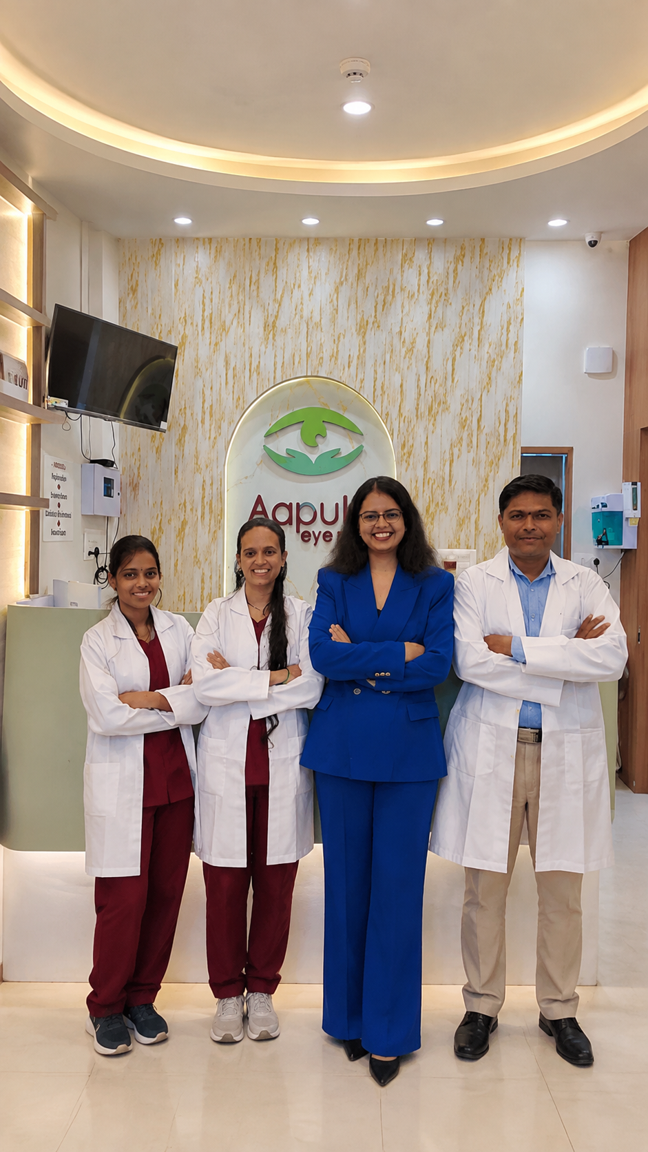 Aapulki Eye Care clinic team